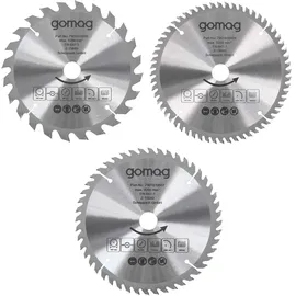 gomag GO-HKS165 20V Starterkit 2,0 Ah inkl. Sägeblätter mit Ø 165 mm schwarz