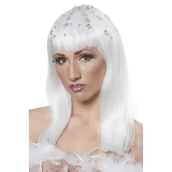 Engel Perücke Mit Glitzersteinen - OS