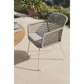 Niehoff Lido Armlehnstuhl 60 x 63 x 86 cm weiß