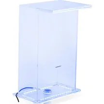 Uniprodo Schwalldusche Blau 0,35 m