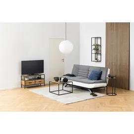 Actona Wandregal SEAFORD 37 x 108 x 24 cm Schwarz