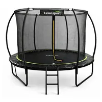 Wisam Gartentrampolin Gartentrampolin mit Innennetz 305 cm (10 Fuß) schwarz