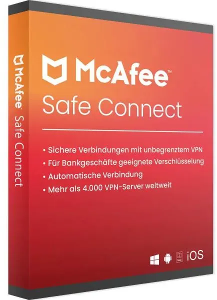 McAfee VPN Safe Connect 2025