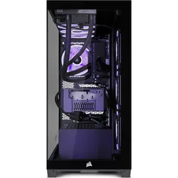 JOULE PERFORMANCE Gaming-PC "High End Gaming PC RTX5080 R7X3D 32GB 3TB L1134540", schwarz, Microsoft Windows 11 Pro, 2 x 16 GB RAM, Computer