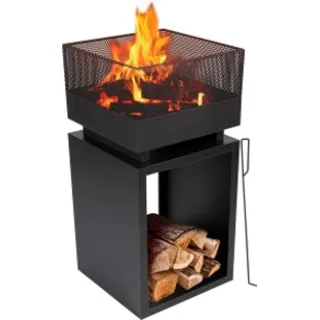 Jürgen Westerholt Feuerkorb mit Untergestell und Schürhaken 2678