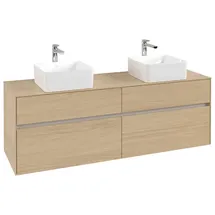 Villeroy & Boch Collaro Waschbeckenunterschrank C05200VJ 160 x 55 cm Nordic Oak