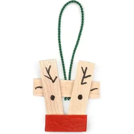 Metrie 200 Stück 1/4 Holzstäbchen