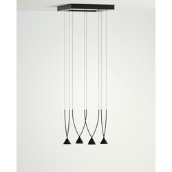 Stilvolle LED-Hängeleuchte Jewel 04 Axo Light Recyceltes Material