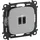 Legrand USB-Steckdose 2-fach Grau 1 St.