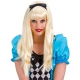 Wicked Ladies Storybook Alice Blonde Wig Fancy Dress Accessory