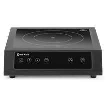 HENDI Induktionsherd 3500 D XL, Schwarz, 220-240V/3500W, 355x400x(H)100mm