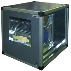 InoxAir Kubische Ventilatorbox 4.000m3/h, Motor im Luftstrom