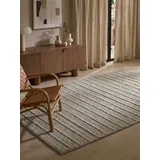Ted Baker Parker auch als Läufer", grau, B:200cm H:7mm L:300cm, Wolle, Teppiche, Wolle, Natur, handgewebt, Wohnzimmer, Schlafzimmer, Boho, Skandi