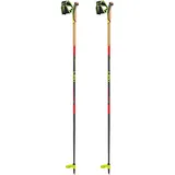 Leki Mezza Race Skistöcke (Größe 140CM, rot)