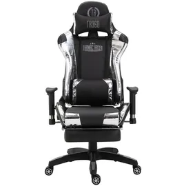 CLP Turbo XL Kunstleder schwarz/glanz silber