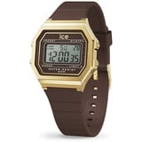 ICE-Watch ICE digit retro Brown cappuccino - Braune Damenuhr mit Plastikarmband - 022065 (Small)