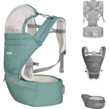 KIKKABOO Chloe 3 In 1 Babytrage - Mint - One Size