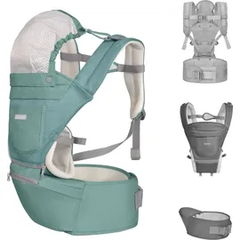 KIKKABOO Chloe 3 In 1 Babytrage - Mint - One Size