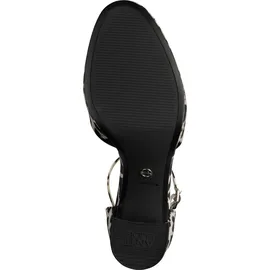 TAMARIS Damen Pumps mit Blockabsatz, braun, 39 EU