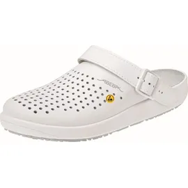 Abeba Berufsschuh Clog weiß 5300, OB, EU-Schuhgröße: 46