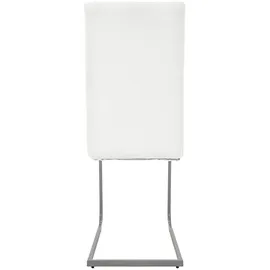ML-Design Esszimmerstuhl Kunstleder Weiß 6er Set