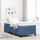 vidaXL Boxspringbett 90 x 200 cm Blau
