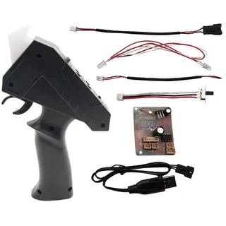 SONHWNGE 2,4G Fernbedienung Sender und Empfänger Set for MN D90 MN99S MN98 MN78 MN82 MN128 MN168 WPL C14 C24 B14 B24 B16 B36 RC Auto