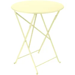 Fermob - Bistro Klapptisch Ø 60 cm, zitronensorbet