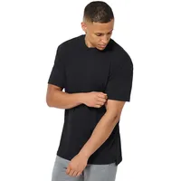 super.natural Casual Rib Bio T-Shirt schwarz XXL