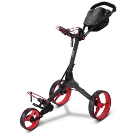 Big MAX IQ2 Golftrolley - Schiebetrolley (Schwarz-Rot)