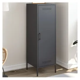 vidaXL Highboard Anthrazit 36x39x113 cm Stahl