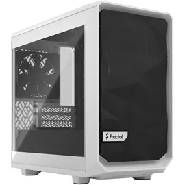 Fractal Design Meshify 2 Nano Gaming Gehäuse White TG Dark Tint