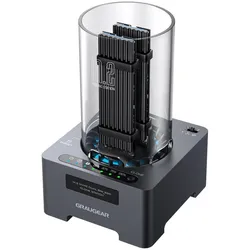 GRAUGEAR USB 3.2 Gen2x2 NVMe Klonstation für 2x M.2 NVMe SSDs