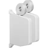 Inovatec 2 x INOVATEC Rollladen Aufschraubwickler Aufputz Gurtwickler Mini + 5 m Gurtband