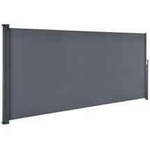 Juskys Seitenmarkise Dubai 200 x 500 cm Anthrazit