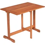 Merxx Porto Klapptisch 90 x 60 x 72 cm braun
