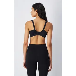 Shock Absorber Sport-BH SHOCK ABSORBER "Sa Bra SN109 SA D+MAX BRA", Damen, Gr. 75, Cup E, schwarz, Obermaterial: 100% Polyamid, BHs Sport-BH, für Fitnessaktivitäten, sportlicher Stil, mit Mesh-Einsätzen