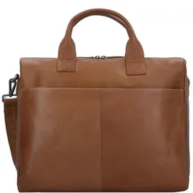 GREENBURRY Fiorentina Aktentasche Leder 41 cm (17.30"), Notebooktasche, Braun