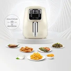 KARACA Air Cook XL 2 in 1 Airfryer Starlight beige