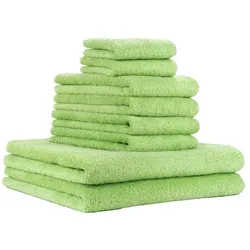 PANA® 8-tlg. Frottier-Set • Frottee Handtücher Set • Gästetuch • Handtuch • Duschtuch • 100% Baumwolle • Hautverträglich • Ökotex Zertifiziert • Handtuchset