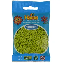 Dan Mini-Bügelperlen 2000 Stück Lime