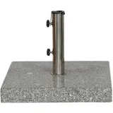 Siena Garden Schirmständer Granit Grau 50x50x9 cm