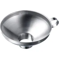 Westmark Einmachtrichter mit langem Einfüllstutzen Ø 3,5 cm Edelstahl Silber