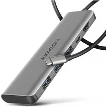 AXAGON HMC-5H USB-Hub 5 Port HDMI®, PD, USB-A (USB 3.2 Gen 1) ThunderboltTM 3, USB 3.2 Gen1 5 GBit/s