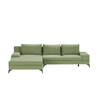 Switch Ecksofa Manila ¦ grün ¦ Maße (cm): B: 315 H: 87 T: 212