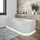 Riho Desire Corner Eckbadewanne 184 x 84 cm (B087008105)