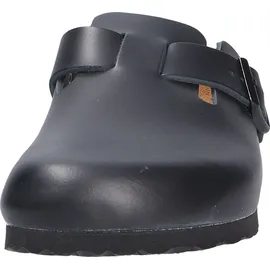 Birkenstock Boston Naturleder schmal schwarz 45