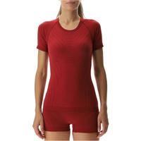 Uyn Motyon 2.0 Kurzarm-baselayer - Sofisticated Red - L / XL