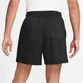 Nike Club Flow-Webshorts Herren Black/White S