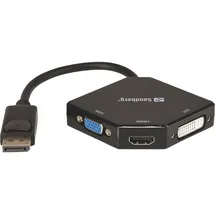Sandberg Adapter, DP>HDMI+DVI+VGA